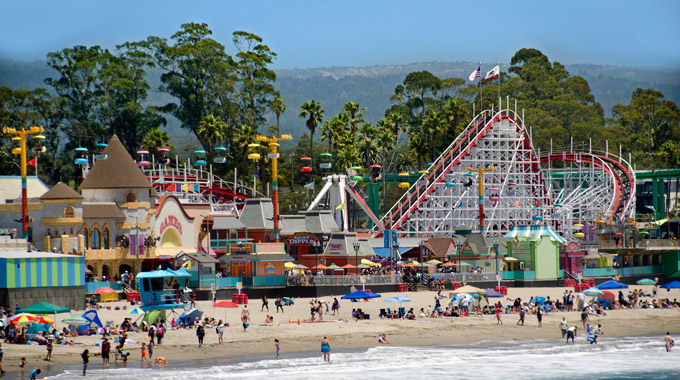Santa Cruz beach boardwalk